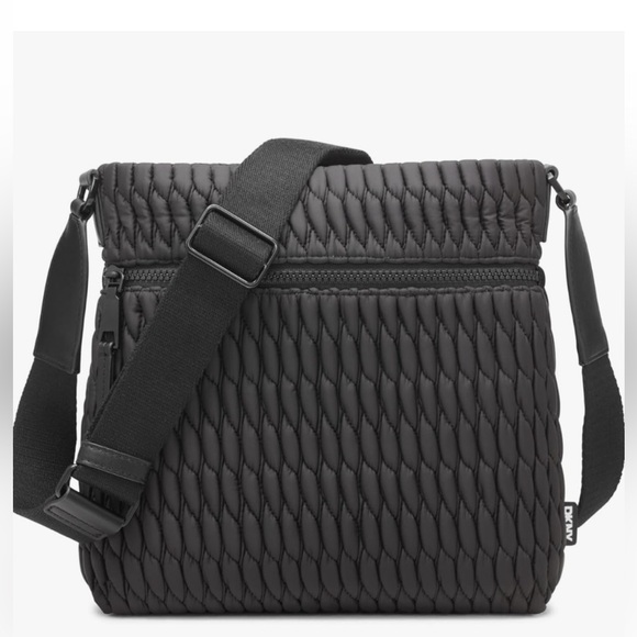 Dkny Handbags - NEW Black DKNY Mack Nylon Crossbody Bag Retails for $148.00